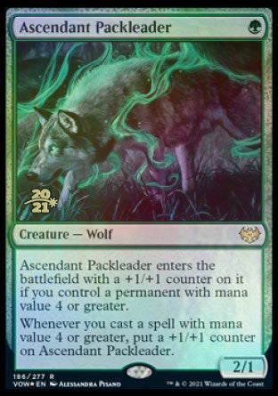 Ascendant Packleader [Innistrad: Crimson Vow Prerelease Promos] | Card Citadel