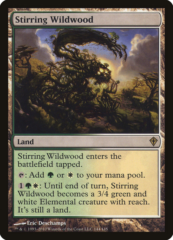 Stirring Wildwood [Worldwake] | Card Citadel