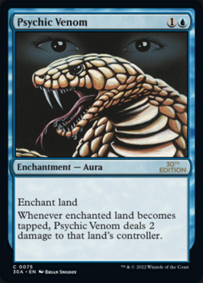 Psychic Venom [30th Anniversary Edition] | Card Citadel