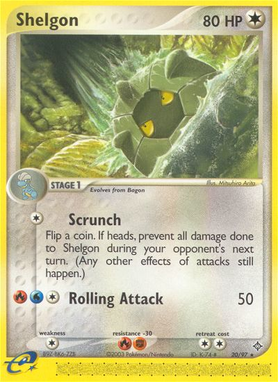 Shelgon (20/97) [EX: Dragon] | Card Citadel
