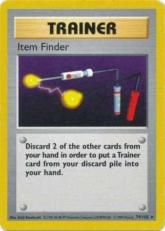 Item Finder (74/102) [Base Set Shadowless Unlimited] | Card Citadel