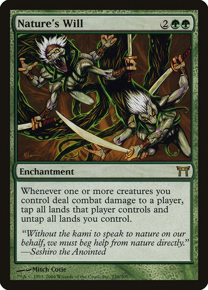 Nature's Will [Champions of Kamigawa] | Card Citadel