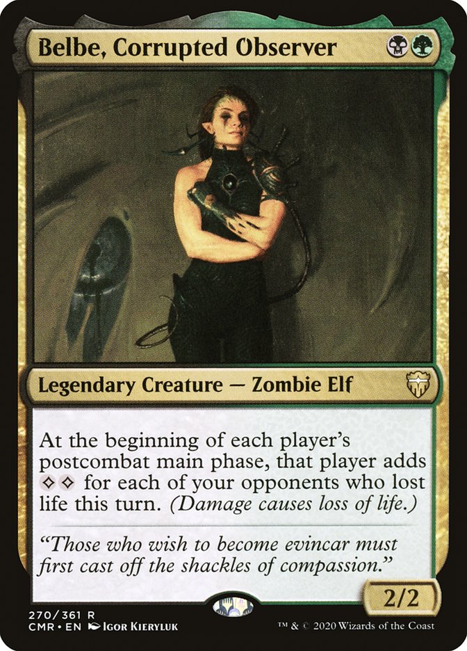 Belbe, Corrupted Observer [Commander Legends] | Card Citadel