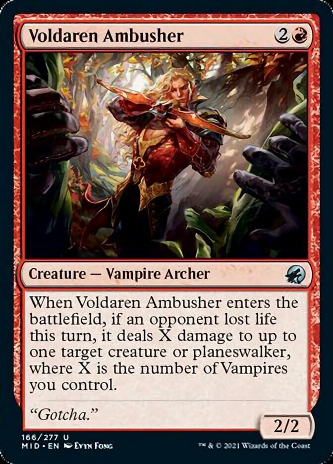 Voldaren Ambusher [Innistrad: Midnight Hunt] | Card Citadel