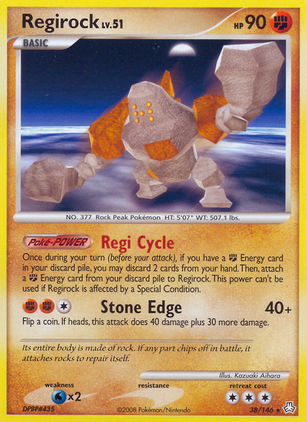 Regirock (38/146) [Diamond & Pearl: Legends Awakened] | Card Citadel