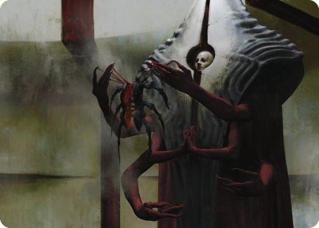 Vivisection Evangelist Art Card [Phyrexia: All Will Be One Art Series] | Card Citadel
