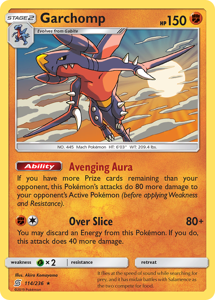 Garchomp (114/236) [Sun & Moon: Unified Minds] | Card Citadel