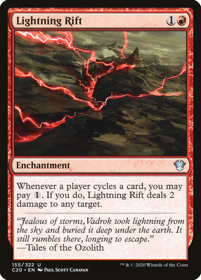 Lightning Rift [Commander 2020] | Card Citadel
