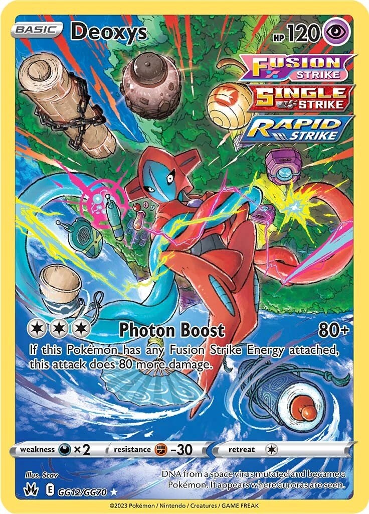 Deoxys (GG12/GG70) [Sword & Shield: Crown Zenith] | Card Citadel