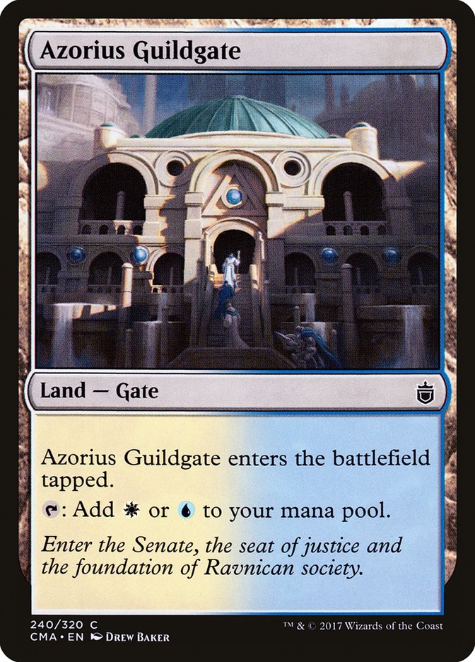 Azorius Guildgate [Commander Anthology] | Card Citadel