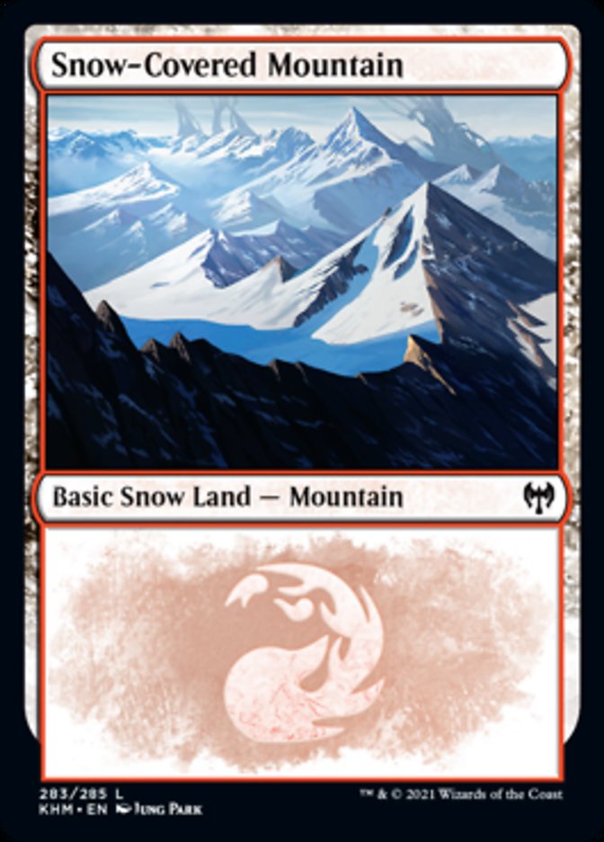 Snow-Covered Mountain (283) [Kaldheim] | Card Citadel