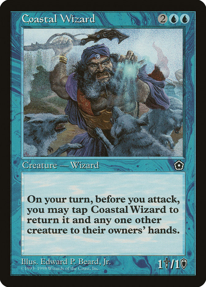Coastal Wizard [Portal Second Age] | Card Citadel