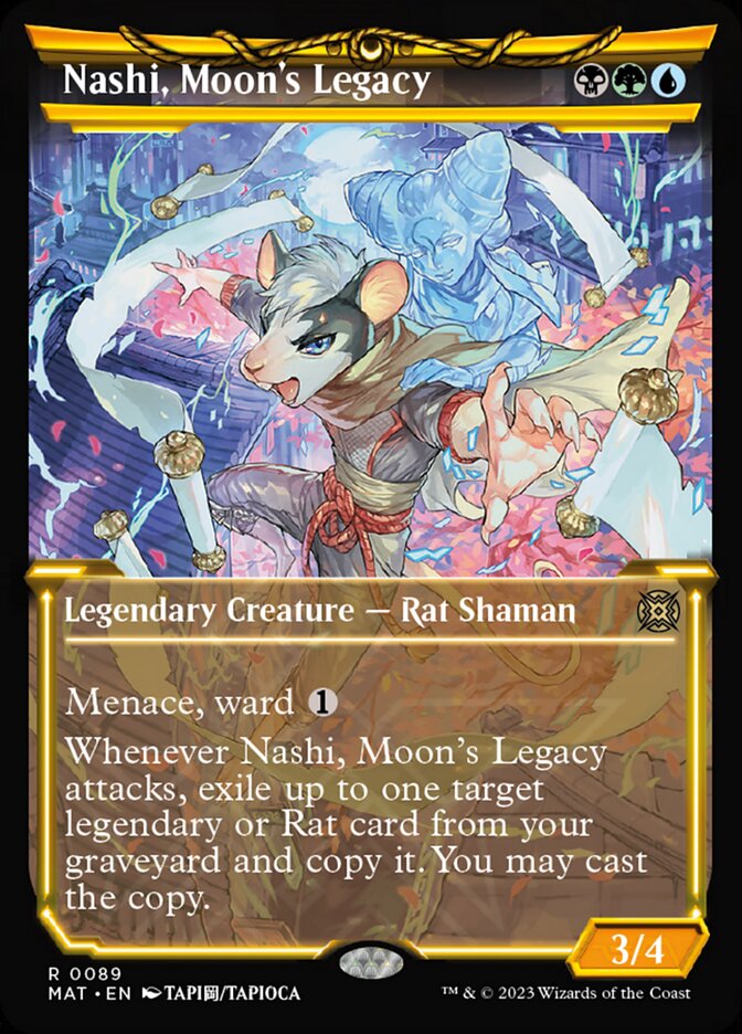 Nashi, Moon's Legacy (Showcase) [March of the Machine: The Aftermath] | Card Citadel