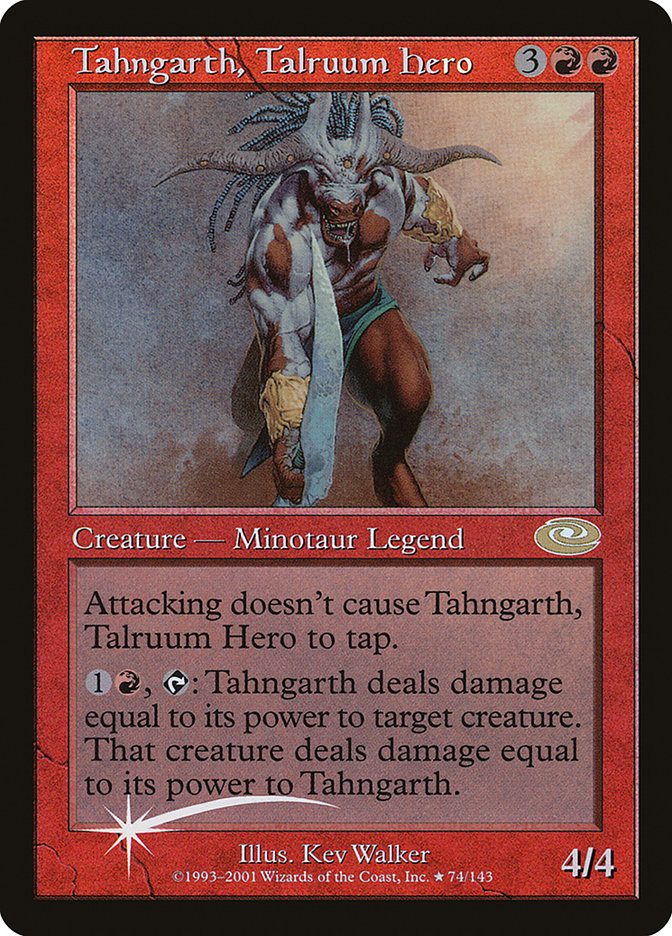 Tahngarth, Talruum Hero (Kev Walker) [Planeshift] | Card Citadel