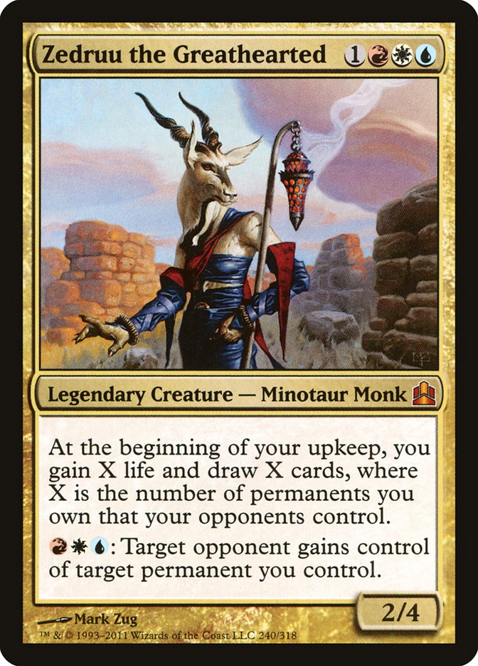 Zedruu the Greathearted [Commander 2011] | Card Citadel