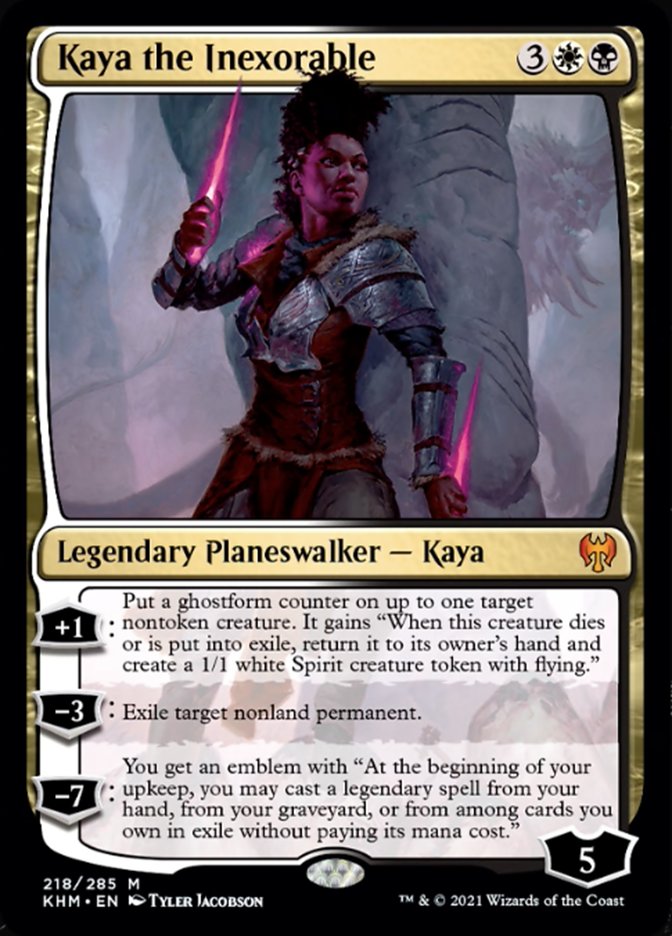 Kaya the Inexorable [Kaldheim] | Card Citadel