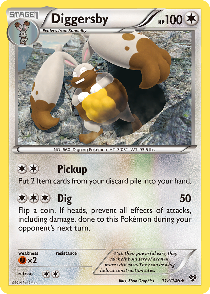 Diggersby (112/146) [XY: Base Set] | Card Citadel