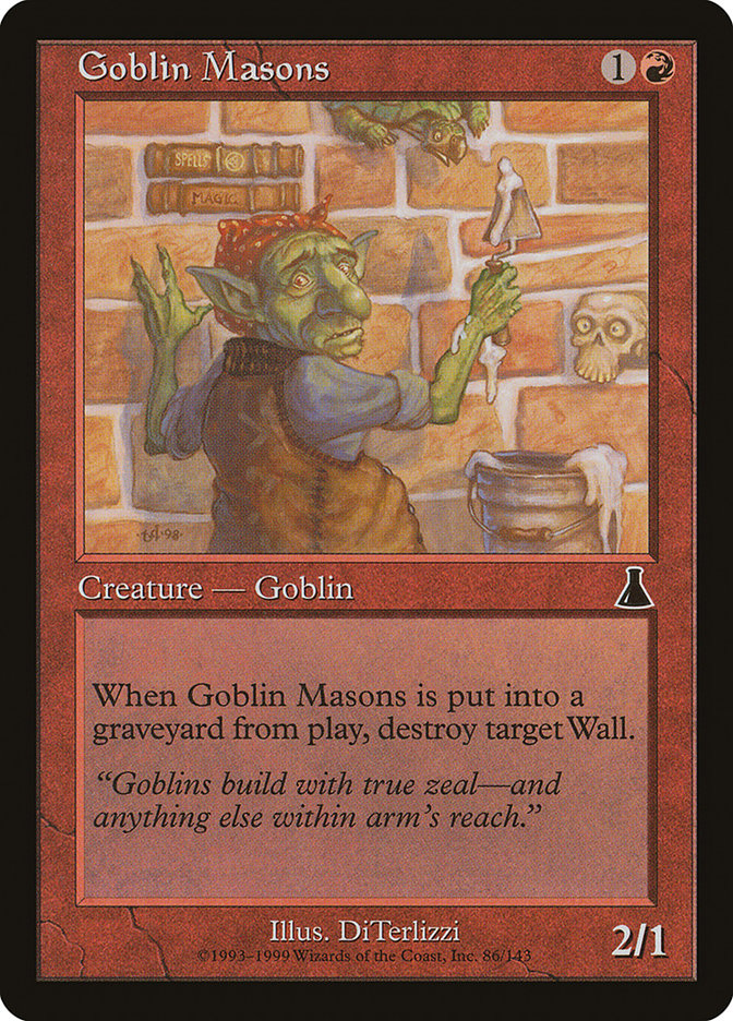 Goblin Masons [Urza's Destiny] | Card Citadel