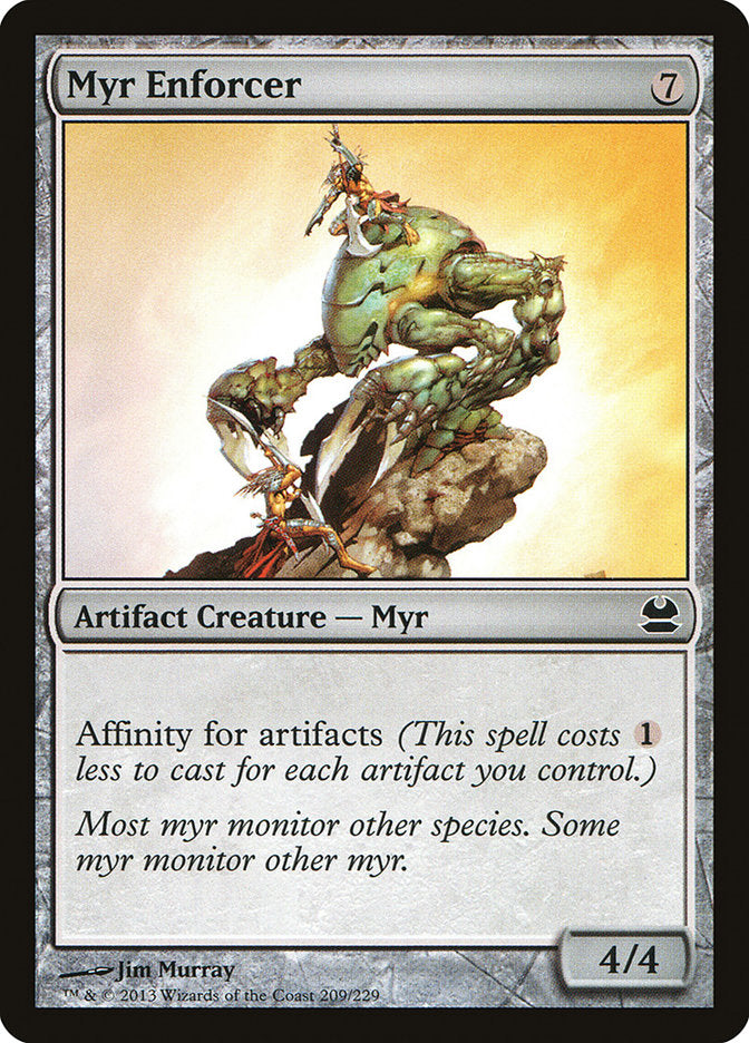 Myr Enforcer [Modern Masters] | Card Citadel