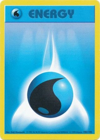 Water Energy (102/102) [Base Set Shadowless Unlimited] | Card Citadel