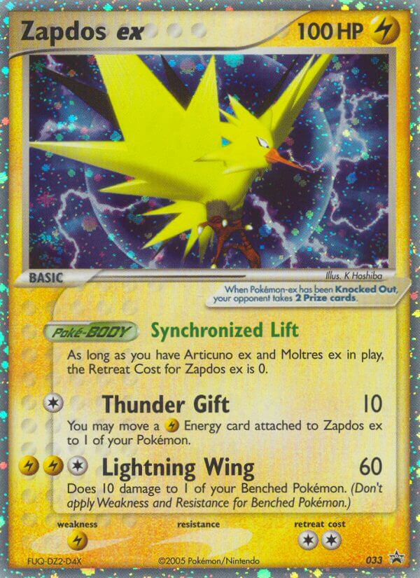 Zapdos ex (033) [Nintendo: Black Star Promos] | Card Citadel