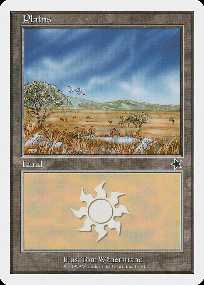 Plains (154) [Starter 1999] | Card Citadel