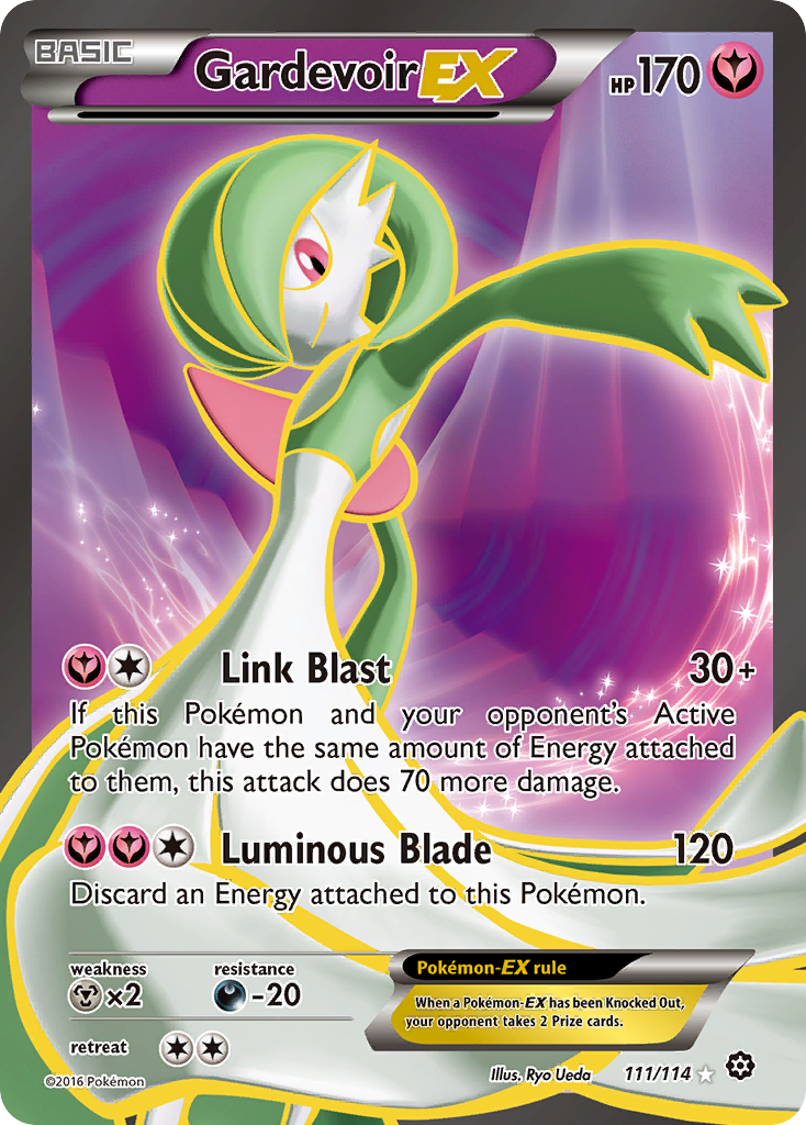 Gardevoir EX (111/114) [XY: Steam Siege] | Card Citadel