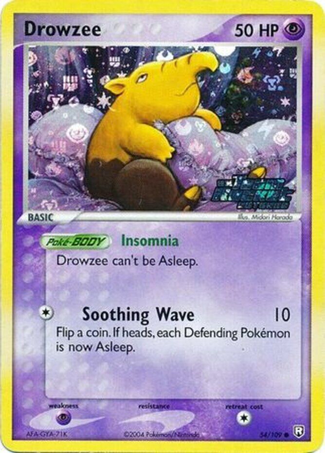 Drowzee (54/109) (Stamped) [EX: Team Rocket Returns] | Card Citadel