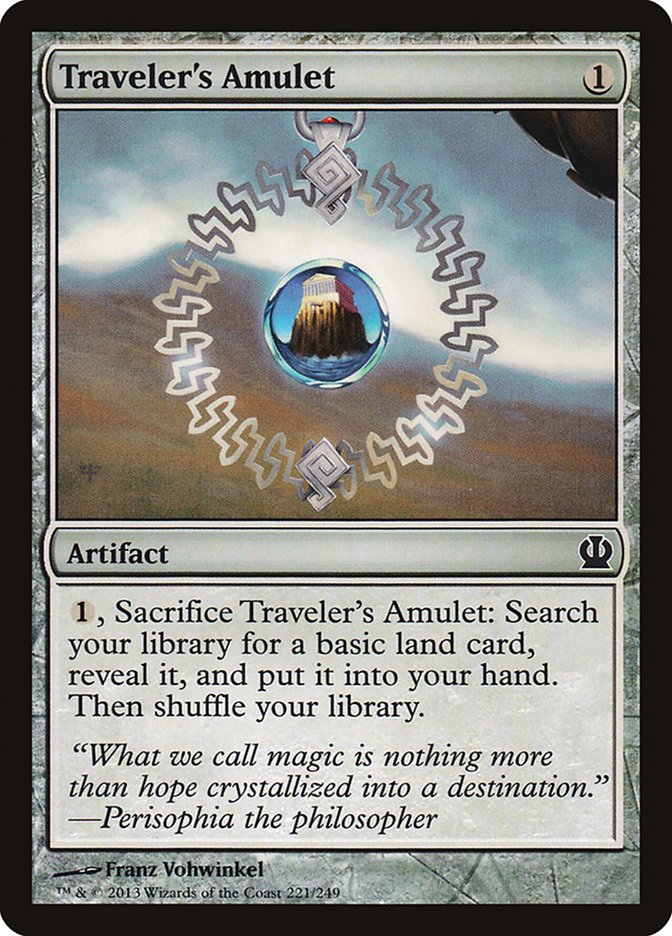 Traveler's Amulet [Theros] | Card Citadel