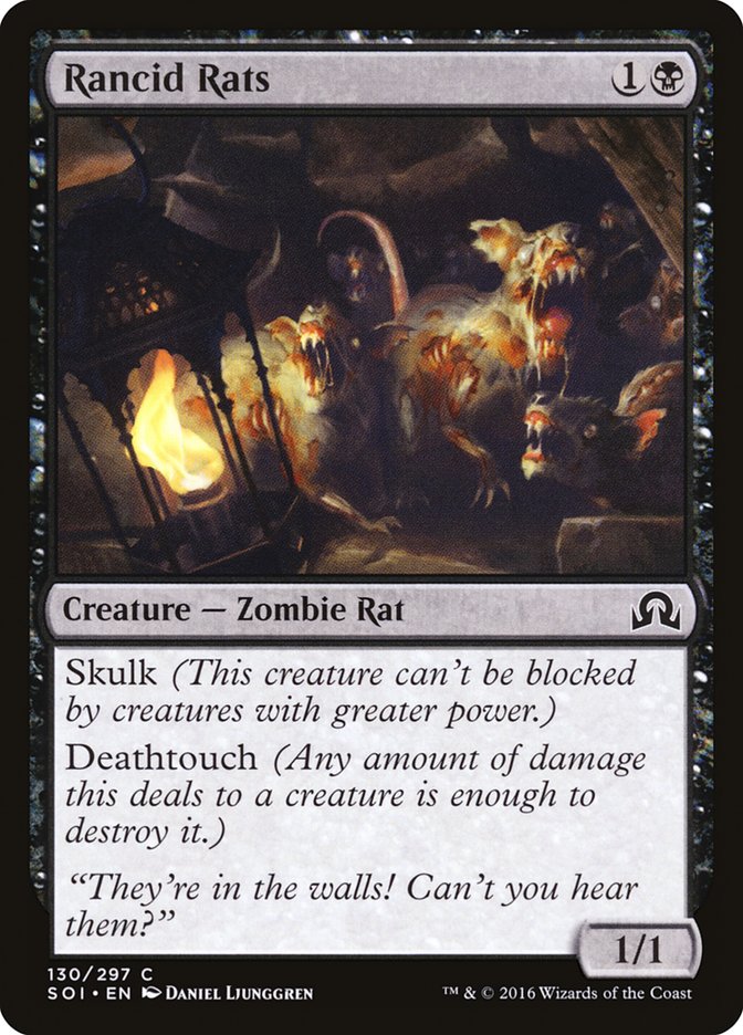 Rancid Rats [Shadows over Innistrad] | Card Citadel