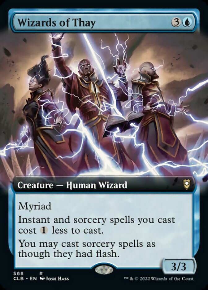 Wizards of Thay (Extended Art) [Commander Legends: Battle for Baldur's Gate] | Card Citadel