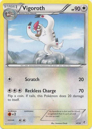 Vigoroth (4/30) [XY: Trainer Kit 1 - Bisharp] | Card Citadel