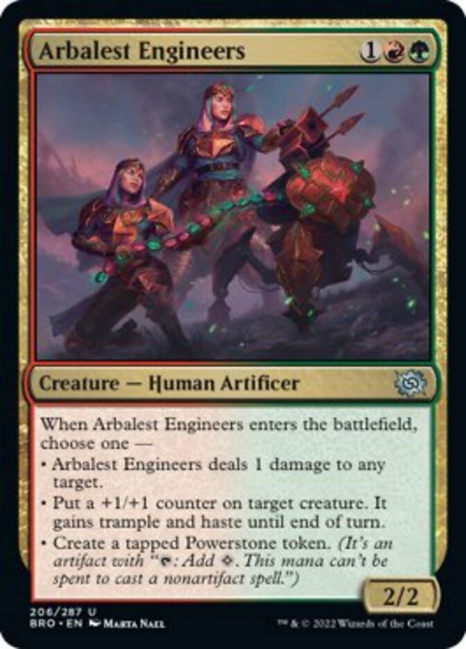 Arbalest Engineers [The Brothers' War] | Card Citadel