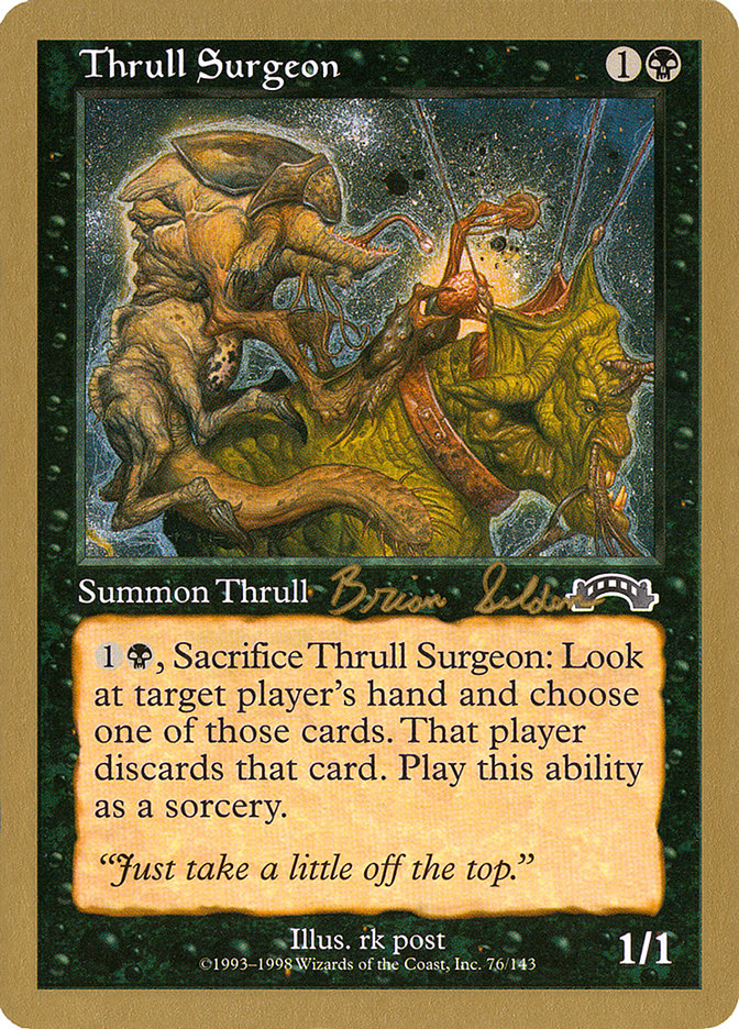 Thrull Surgeon (Brian Selden) [World Championship Decks 1998] | Card Citadel
