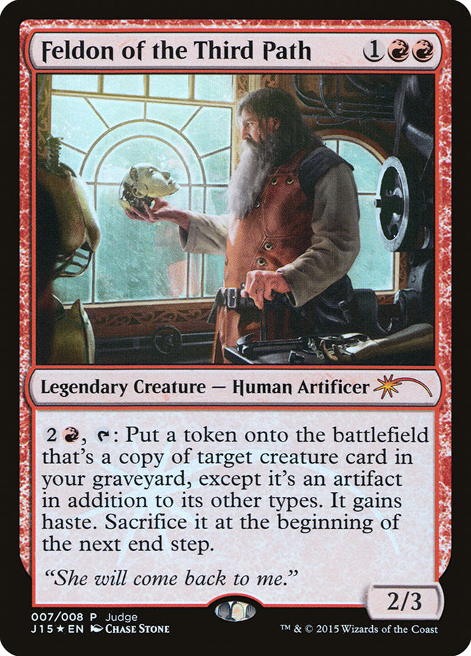 Feldon of the Third Path [Judge Gift Cards 2015] | Card Citadel