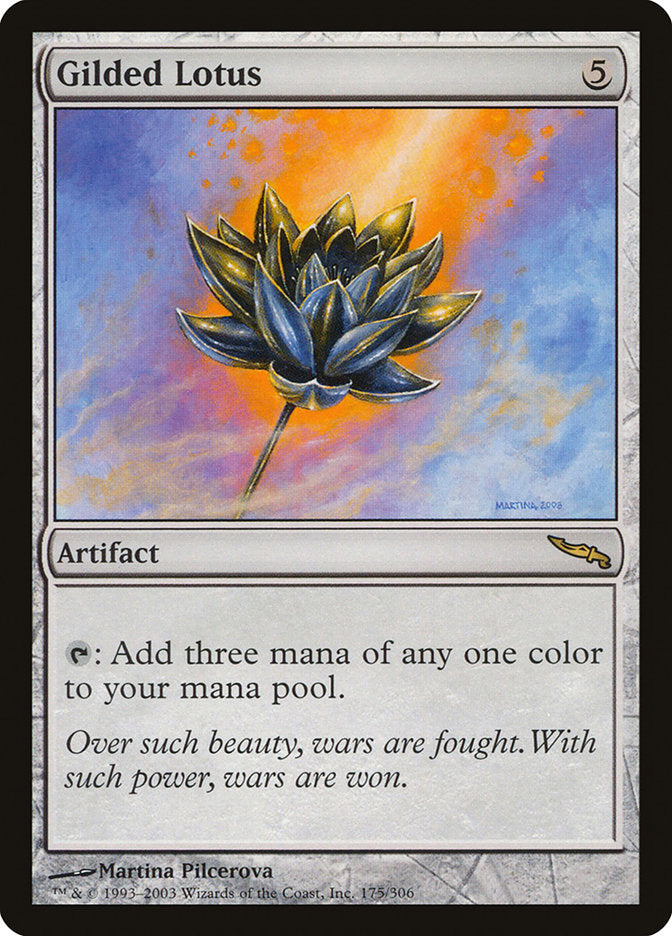 Gilded Lotus [Mirrodin] | Card Citadel