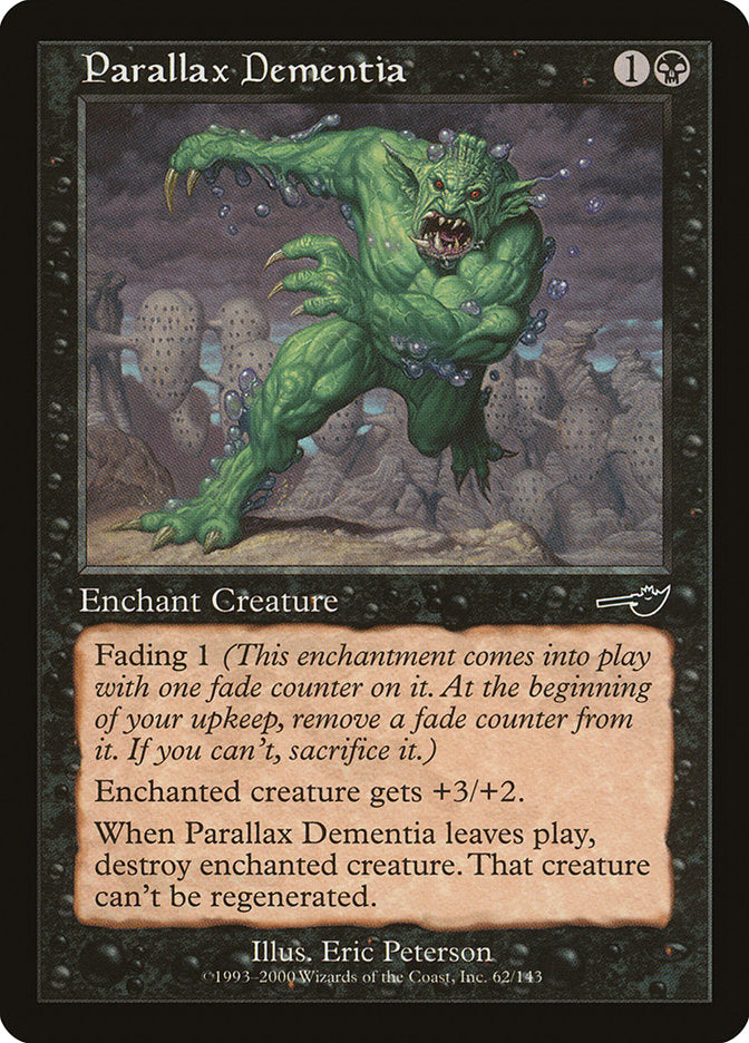 Parallax Dementia [Nemesis] | Card Citadel