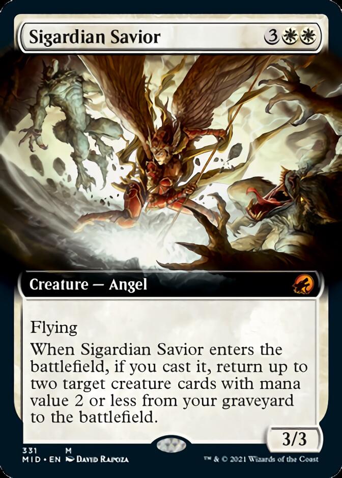 Sigardian Savior (Extended) [Innistrad: Midnight Hunt] | Card Citadel