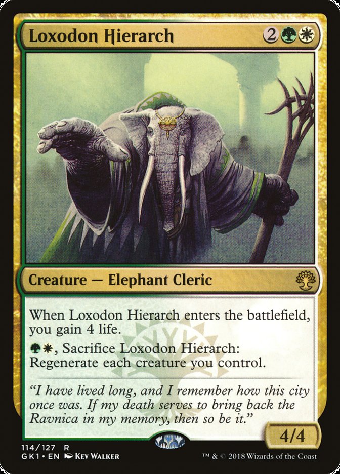 Loxodon Hierarch [GRN Guild Kit] | Card Citadel