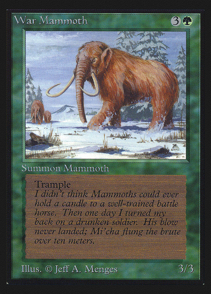 War Mammoth (CE) [Collectors’ Edition] | Card Citadel