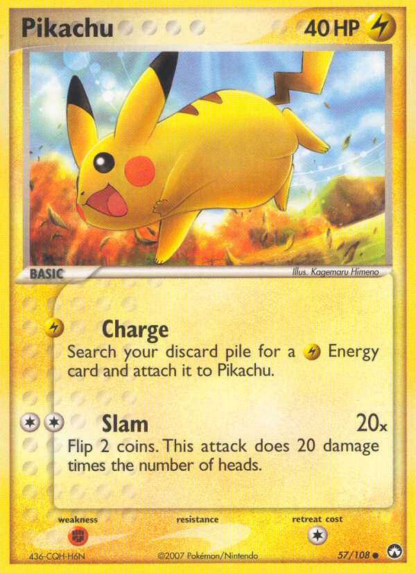 Pikachu (57/108) [EX: Power Keepers] | Card Citadel