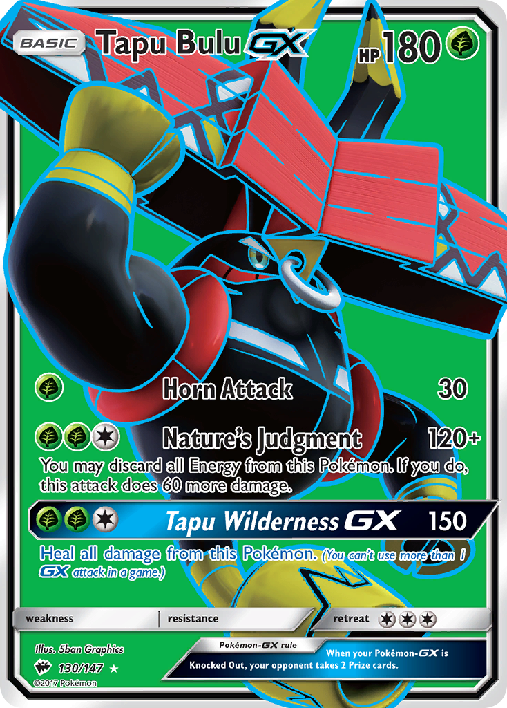 Tapu Bulu GX (130/147) [Sun & Moon: Burning Shadows] | Card Citadel