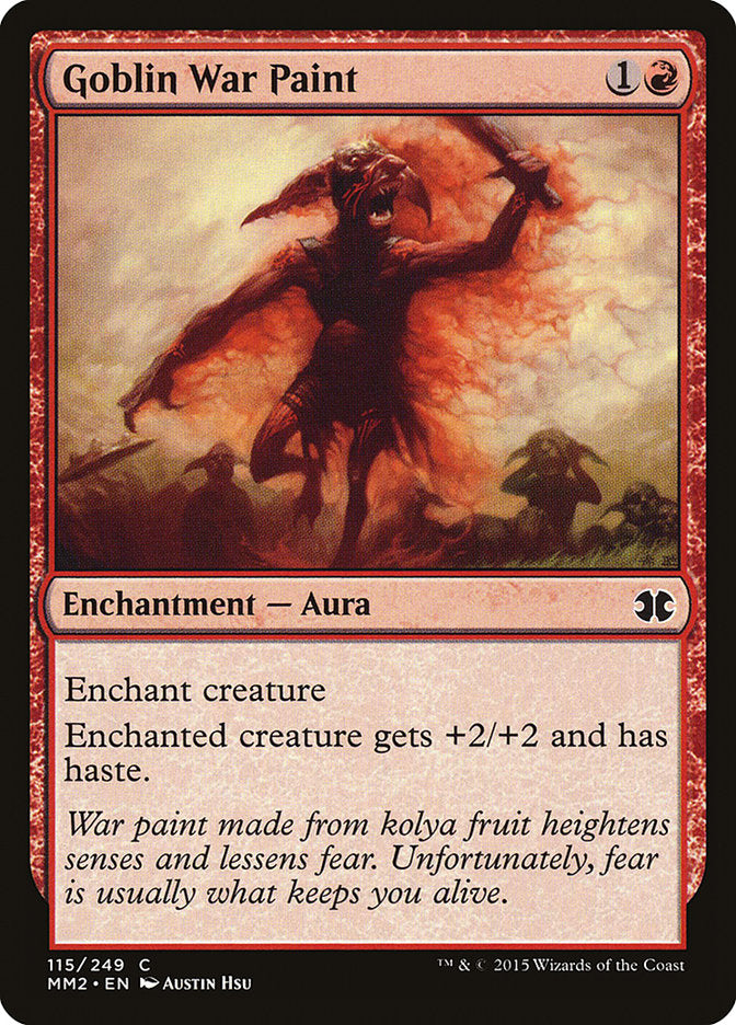 Goblin War Paint [Modern Masters 2015] | Card Citadel