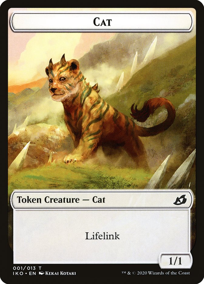 Cat Token [Ikoria: Lair of Behemoths] | Card Citadel