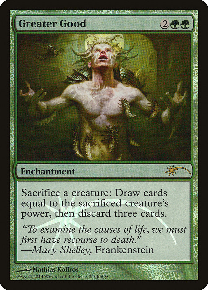 Greater Good [Judge Gift Cards 2014] | Card Citadel