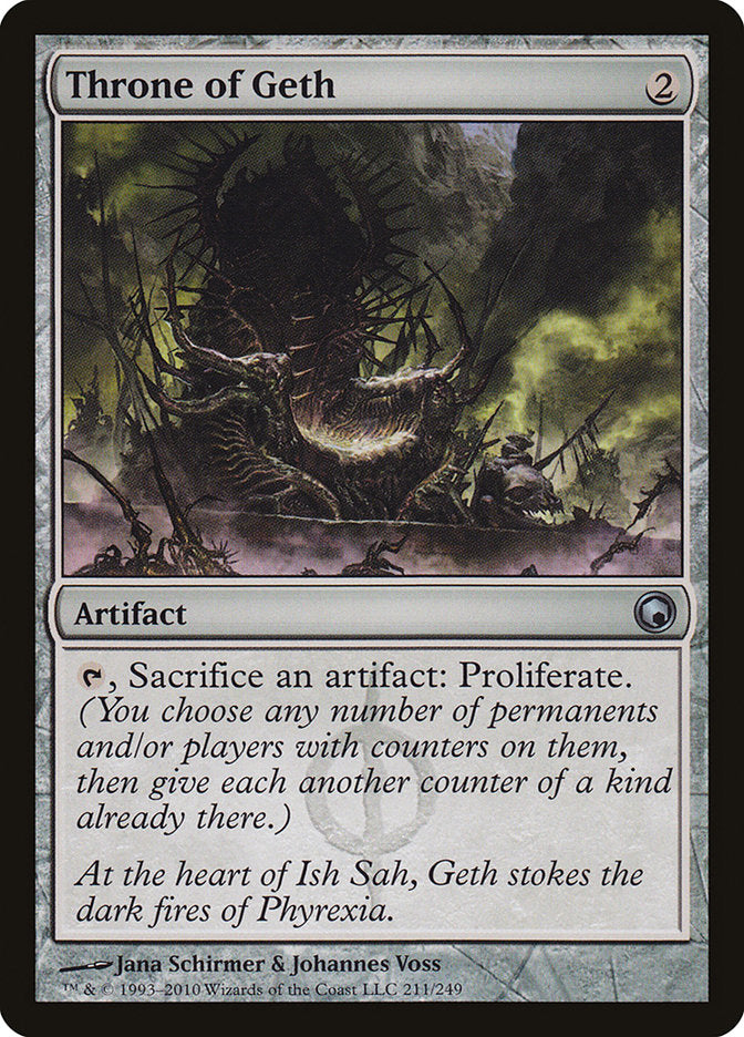 Throne of Geth [Scars of Mirrodin] | Card Citadel