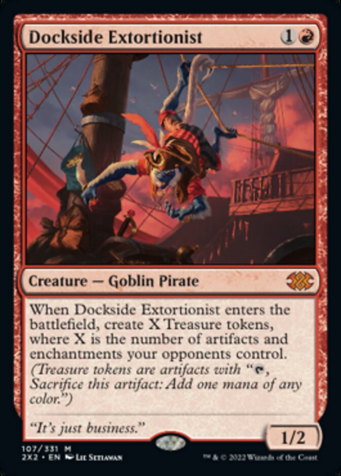 Dockside Extortionist [Double Masters 2022] | Card Citadel