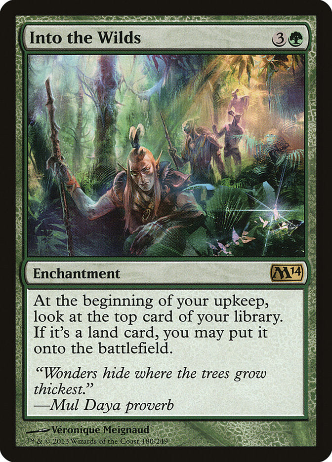 Into the Wilds [Magic 2014] | Card Citadel