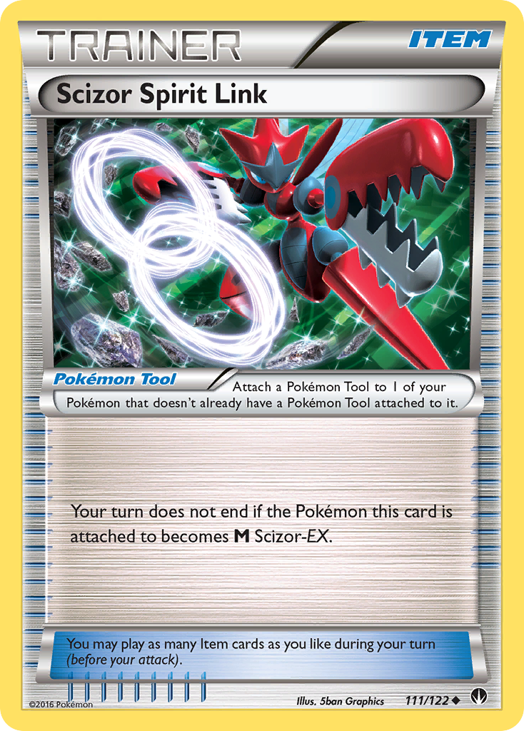 Scizor Spirit Link (111/122) [XY: BREAKpoint] | Card Citadel