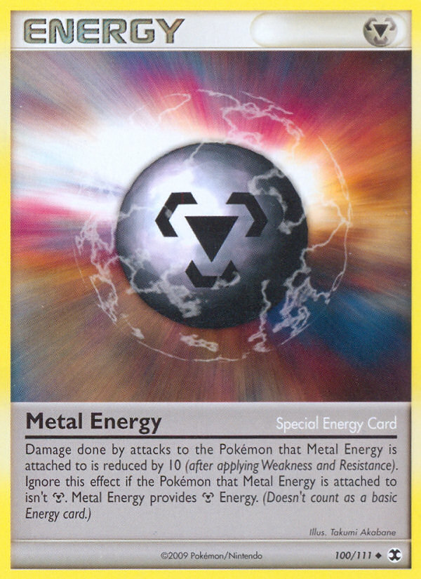 Metal Energy (100/111) [Platinum: Rising Rivals] | Card Citadel